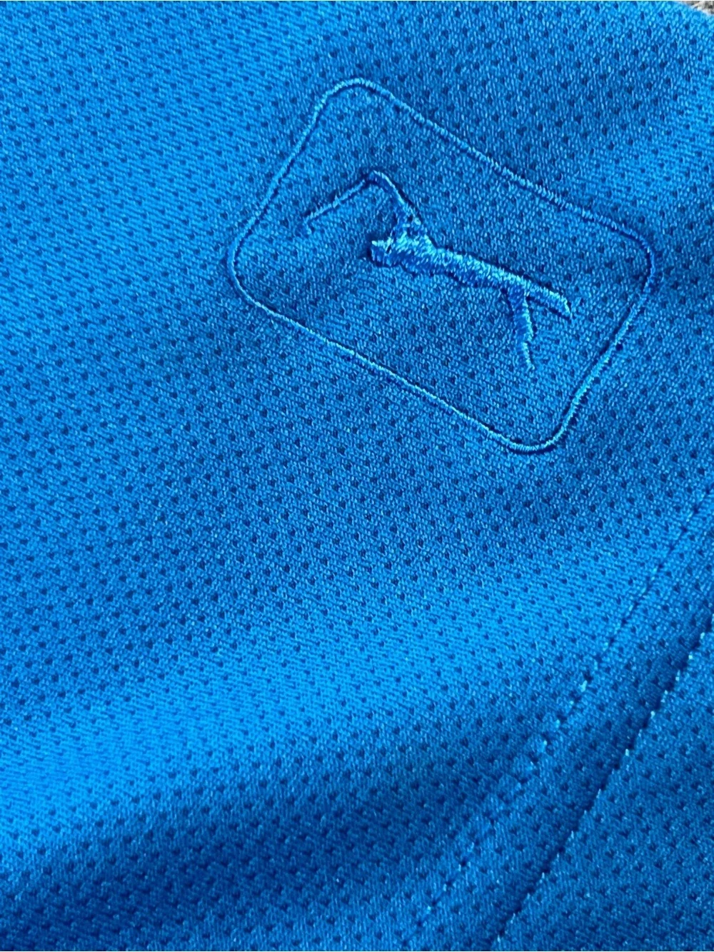 Stormtech Azure Blue Sirocco Sports Polo Mens Size Small